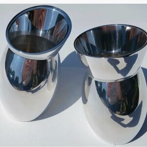 Nambe ‘Jimini’ cream and sugar or vases